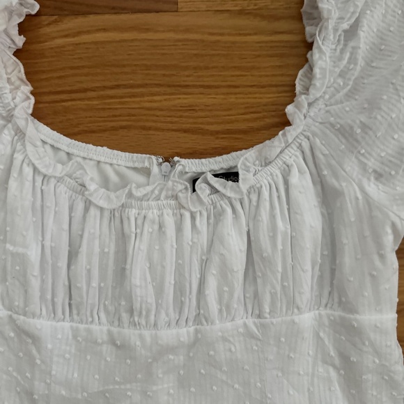 City Studios Juniors' Ruffled Swiss-Dot Dress (11) - Picture 9 of 16